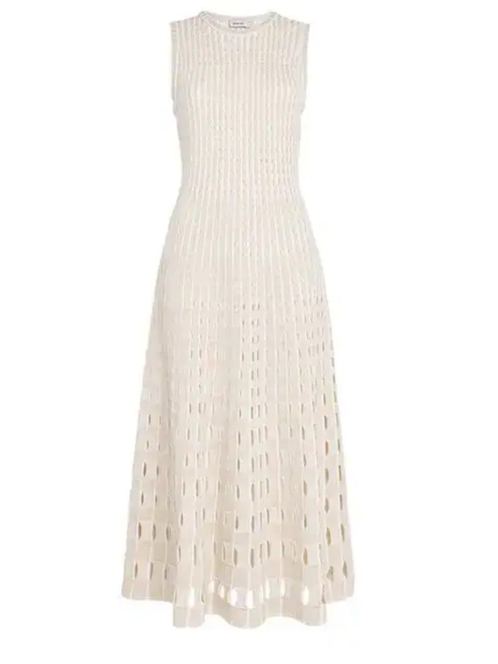 Simkhai Dresses & Skirts - New SIMKHAI Zelma Eyelet Cutout Maxi Dress Size Small
